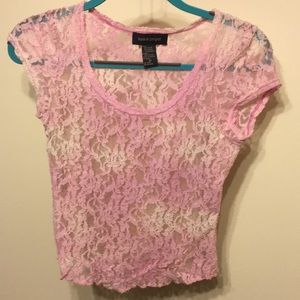 Beautiful lace top!
